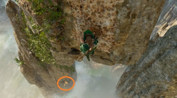 In this challenge, you have to collect the skeletons attached to the rocks - Challenges in The Hidden City | Secrets in Shadow of the Tomb Raider - The Hidden City - Shadow of the Tomb Raider Game Guide