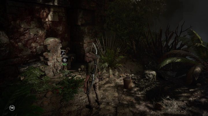 You will find this mural after you cross through the second poisonous trap - Murals in Mission of San Juan | Secrets in Shadow of the Tomb Raider - Mission of San Juan - Shadow of the Tomb Raider Game Guide