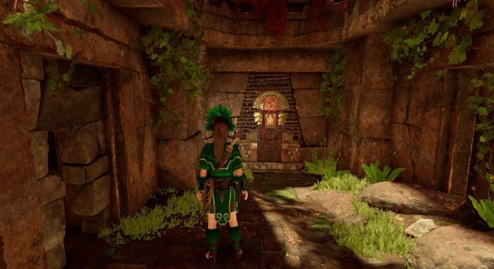 Mural (2) can be found behind a bricked up wall - Murals in The Hidden City | Secrets in Shadow of the Tomb Raider - The Hidden City - Shadow of the Tomb Raider Game Guide