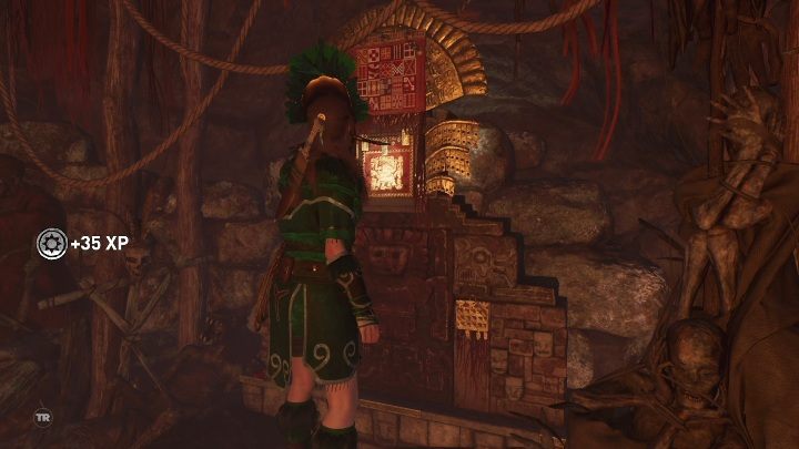 You will find this mural after entering the crypt - Murals in The Hidden City | Secrets in Shadow of the Tomb Raider - The Hidden City - Shadow of the Tomb Raider Game Guide