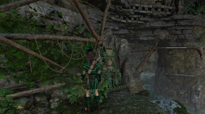 To get to this mural you have to descend on the rocks in the very east of The Hidden City location - Murals in The Hidden City | Secrets in Shadow of the Tomb Raider - The Hidden City - Shadow of the Tomb Raider Game Guide