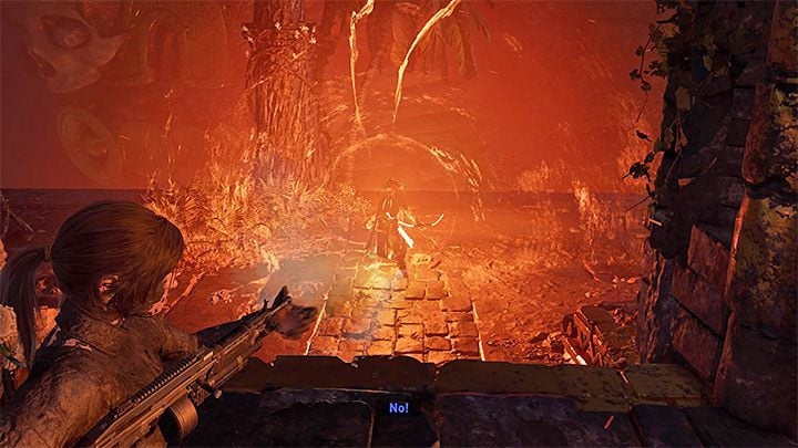 Be on the move and avoid his ranged (he uses a bow) and melee attacks - Exploration of the city and the final boss - City of the Serpent - The finale - City of the Serpent - Shadow of the Tomb Raider Game Guide