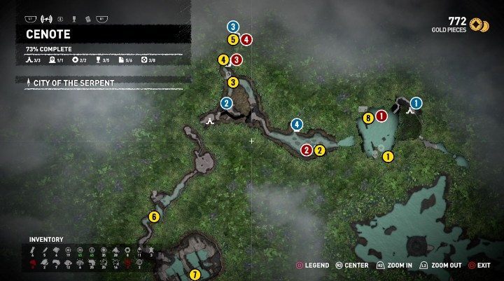 1 - Documents and relics in Cenote | Secrets in Shadow of the Tomb Raider - Cenote - Shadow of the Tomb Raider Game Guide