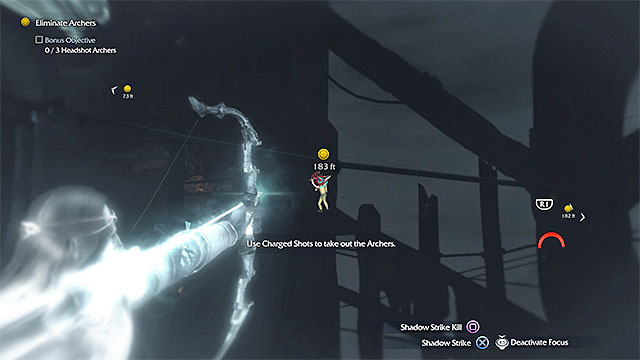 Try to kill all three archers with headshots - 10: The Dark Monument | Main missions - Main missions - Middle-earth: Shadow of Mordor Game Guide