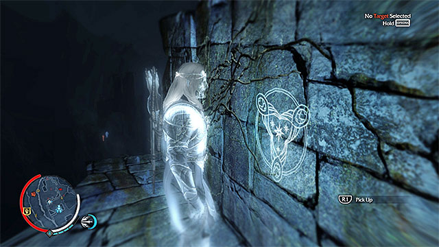 You can find the runes only after you activate the Wraith mode - Introduction | Collectibles - Ithildin Runes - Ithildin Runes - Middle-earth: Shadow of Mordor Game Guide