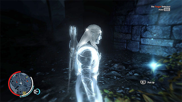 You find the artifacts in the Wraith mode, when they become perfectly visible - Introduction | Collectibles - Artifacts - Artifacts - Middle-earth: Shadow of Mordor Game Guide