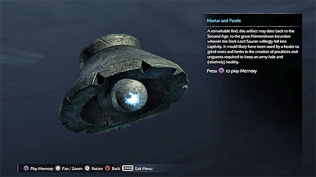 This artifact is in the orc encampment, under one of the big, wooden structures - List of artifacts: Udun | Collectibles - Artifacts - Artifacts - Middle-earth: Shadow of Mordor Game Guide