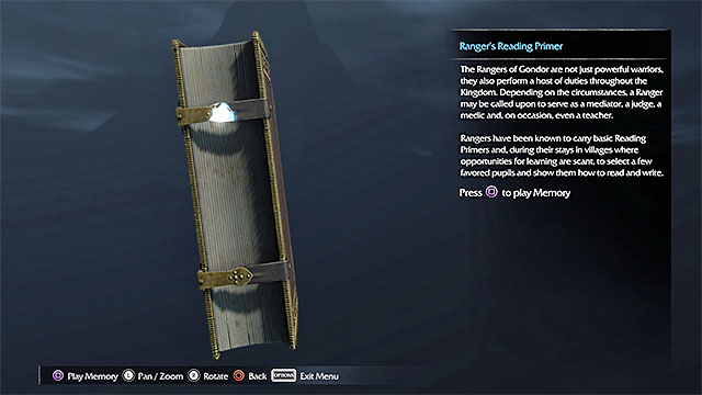 This artifact is in an exposed spot, behind one of the carts - List of artifacts: Udun | Collectibles - Artifacts - Artifacts - Middle-earth: Shadow of Mordor Game Guide