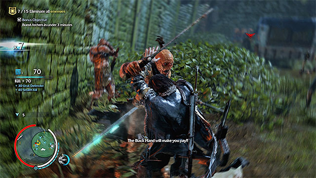 It is a good idea to help your allies eliminate the rest of the monsters - 13: Queen of the Shore | Main missions - Main missions - Middle-earth: Shadow of Mordor Game Guide