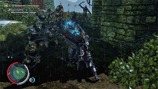 Deal with the reinforcements - 13: Queen of the Shore | Main missions - Main missions - Middle-earth: Shadow of Mordor Game Guide