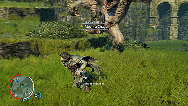 Do not let the graug catch up with Talion - 15: Hunting Partners | Main missions - Main missions - Middle-earth: Shadow of Mordor Game Guide