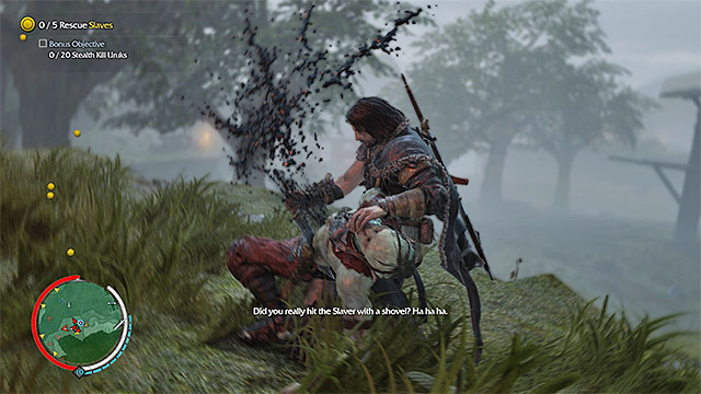 Search for opportunities to attack the orcs by surprise - Light in the Darkness | Outcast Rescue Missions - Outcast Rescue Missions - Middle-earth: Shadow of Mordor Game Guide