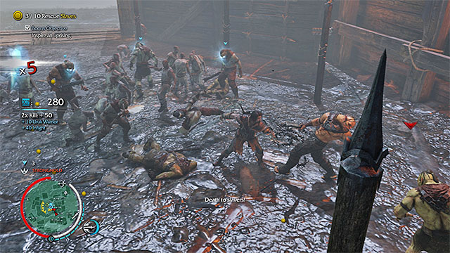 Land your best attacks and brand the orcs - To Freedom | Outcast Rescue Missions - Outcast Rescue Missions - Middle-earth: Shadow of Mordor Game Guide