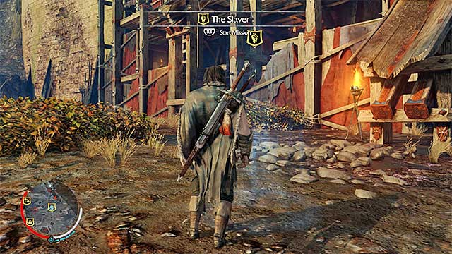 An example mission marker - Mission types | Combat - Combat - Middle-earth: Shadow of Mordor Game Guide