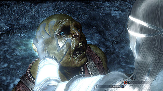 You need to grab an orc and confirm that you want to interrogate him - Gaining information on the members of Saurons Army | Saurons Army (Nemesis System) - Saurons Army (Nemesis System) - Middle-earth: Shadow of Mordor Game Guide