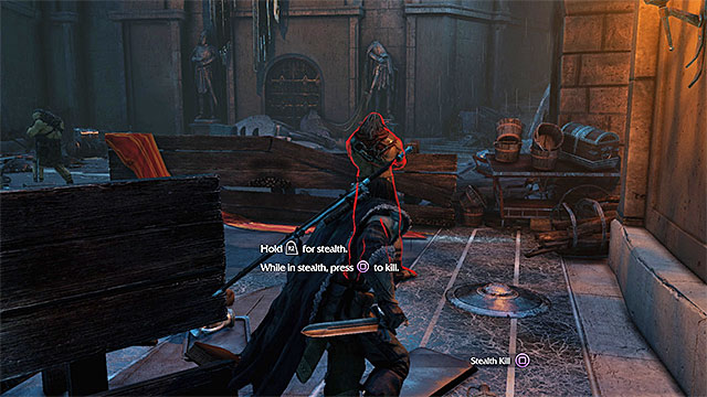 You get the opportunity to execute the opponent after you sneak behind his back - 1: Prologue | Main missions - Main missions - Middle-earth: Shadow of Mordor Game Guide
