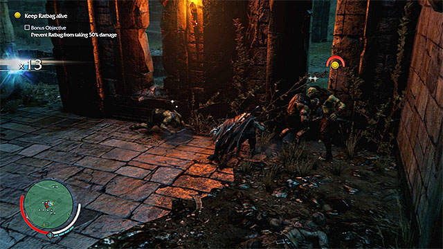 Try to protect Ratbag from the attacks of the other orcs - 3: The Spirit of Mordor | Main missions - Main missions - Middle-earth: Shadow of Mordor Game Guide