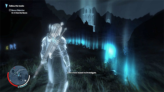 Wraith mode is very helpful for tracking Gollum - 4: An Interested Party | Main missions - Main missions - Middle-earth: Shadow of Mordor Game Guide