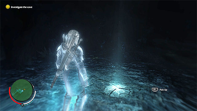 The spot where you find the medallion - 4: An Interested Party | Main missions - Main missions - Middle-earth: Shadow of Mordor Game Guide