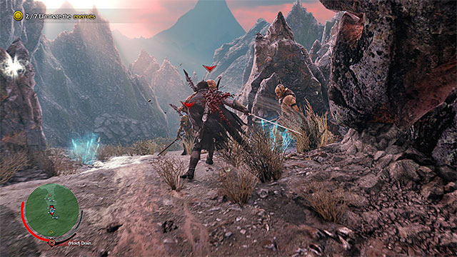 Dodge to the side when a hinter throws the spear - 4: An Interested Party | Main missions - Main missions - Middle-earth: Shadow of Mordor Game Guide