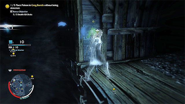 You need to walk away from each barrel right after you poison it - 7: The Outcasts | Main missions - Main missions - Middle-earth: Shadow of Mordor Game Guide