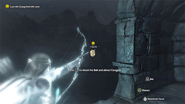 Target the bait and dash into the cave - 8: The One Truth | Main missions - Main missions - Middle-earth: Shadow of Mordor Game Guide