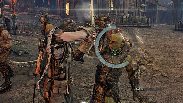 In order to finish off a Warchief it may be necessary to complete a mini-game - Extra mission: Kill the Warchiefs | Main missions - Main missions - Middle-earth: Shadow of Mordor Game Guide