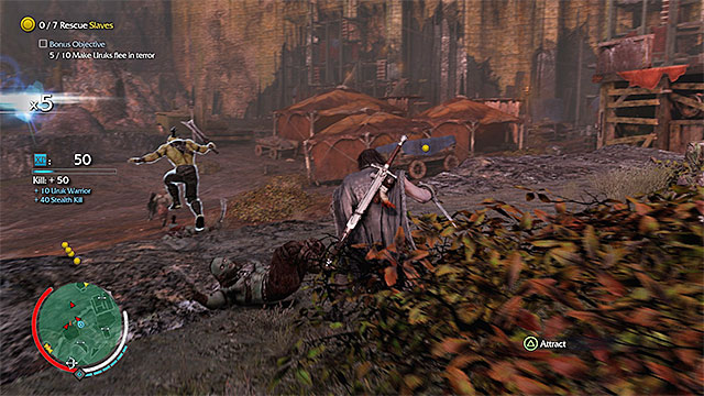 Brutalize kill effectively terrifies orcs - The Uprising | Outcast Rescue Missions - Outcast Rescue Missions - Middle-earth: Shadow of Mordor Game Guide