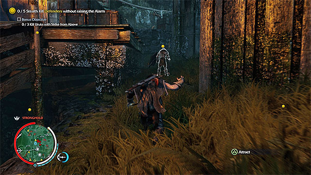 You can kill the Defenders with stealth attacks ONLY - Shadow and Steel (dagger) | Weapon Missions - Weapon Missions - Middle-earth: Shadow of Mordor Game Guide
