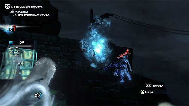 Use the fire arrows, also to eliminate the enemies - The Spirit of Fire (bow) | Weapon Missions - Weapon Missions - Middle-earth: Shadow of Mordor Game Guide