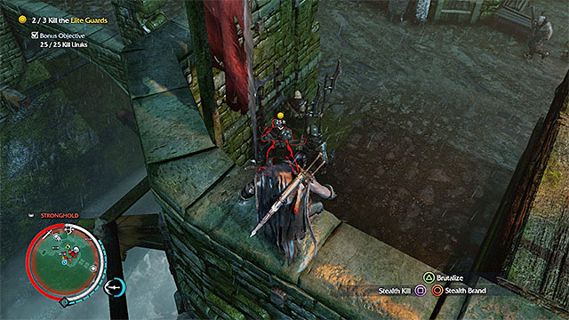 One of the elite orcs - Bane of Shadow (sword) | Weapon Missions - Weapon Missions - Middle-earth: Shadow of Mordor Game Guide