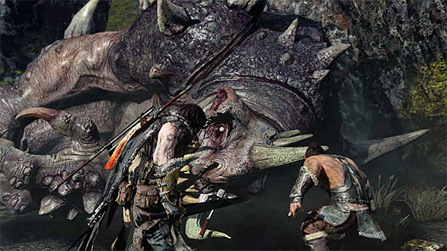 Deprive the graug of its entire health to kill it - 17: The Great White Graug | Main missions - Main missions - Middle-earth: Shadow of Mordor Game Guide