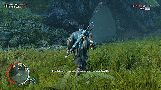 The cave entrance - List of artifacts: Nurn | Collectibles - Artifacts - Artifacts - Middle-earth: Shadow of Mordor Game Guide