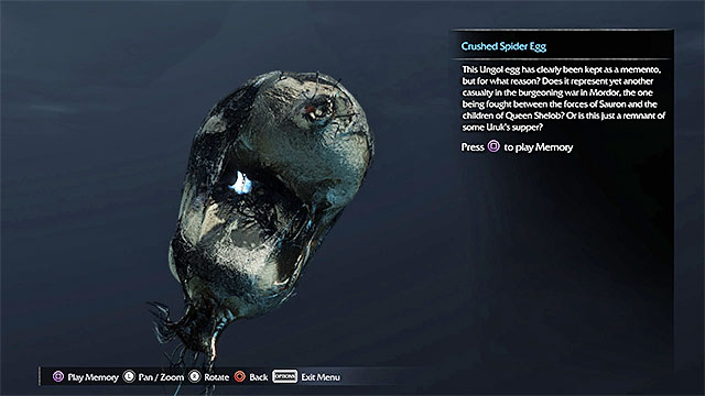 This artifact is on the ground, under a small wooden bridge - List of artifacts: Nurn | Collectibles - Artifacts - Artifacts - Middle-earth: Shadow of Mordor Game Guide
