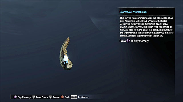 The artifact is on a small ledge under the stone bridge - List of artifacts: Nurn | Collectibles - Artifacts - Artifacts - Middle-earth: Shadow of Mordor Game Guide