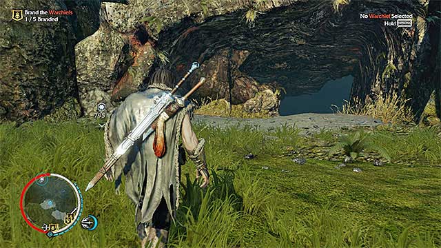 The entrance to the big cave - List of artifacts: Nurn | Collectibles - Artifacts - Artifacts - Middle-earth: Shadow of Mordor Game Guide
