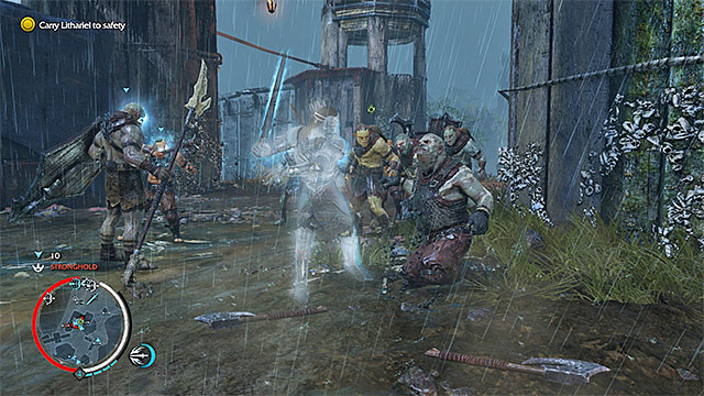 ...and eliminate the attacking monsters - 19: The Rescue | Main missions - Main missions - Middle-earth: Shadow of Mordor Game Guide