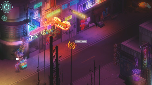Entrance to the Storm Drains - Outsider - main mission - Whampoa Garden M6 - Shadowrun: Hong Kong - Game Guide and Walkthrough