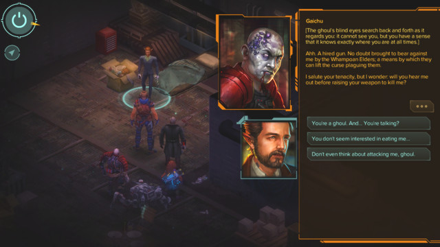 Ghul Gaichu, potential party member - Outsider - main mission - Whampoa Garden M6 - Shadowrun: Hong Kong - Game Guide and Walkthrough