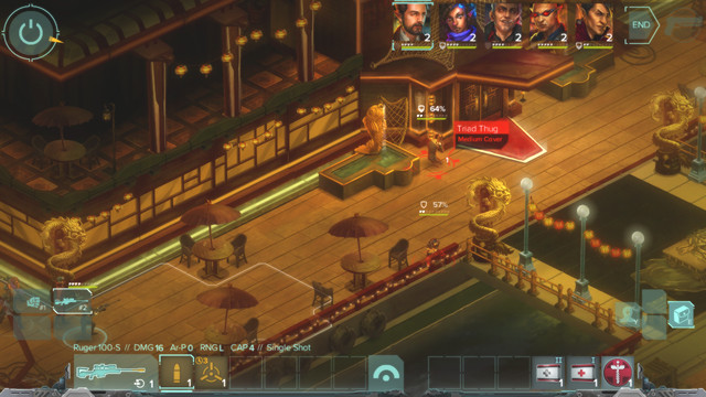 Two members of Triad are just a funny competition - Uninvited Guests - main mission - Shangri-La M8 - Shadowrun: Hong Kong - Game Guide and Walkthrough