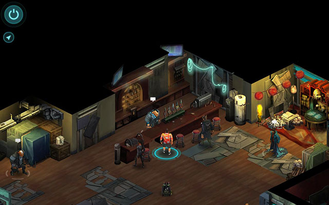 Eric got promoted to be a bartender - Seamstresses Union - Safehouse - Walkthrough - Shadowrun Returns - Game Guide and Walkthrough