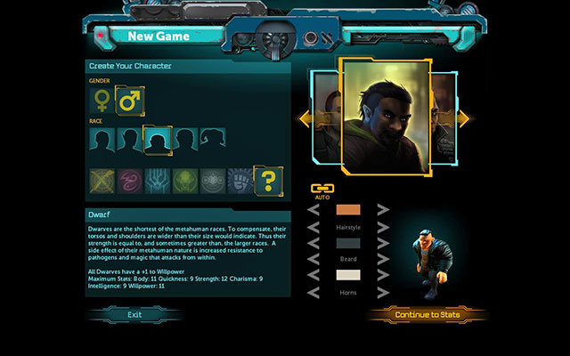Description: The shortest of races, with quite stocky build - Races - Character - Shadowrun Returns - Game Guide and Walkthrough