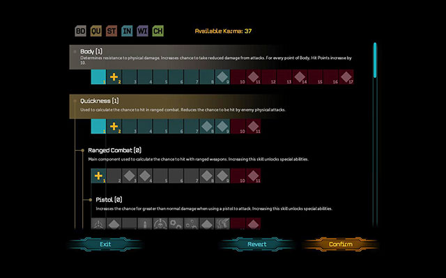 Their principle is simple - Attributes - Character - Shadowrun Returns - Game Guide and Walkthrough