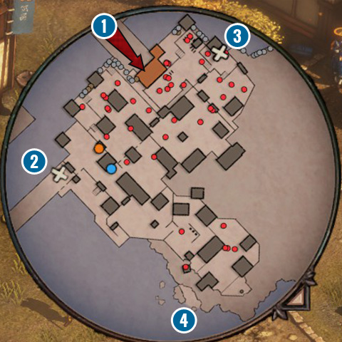 The first mission is also an introduction to the game and the abilities of two main characters - Mission 1 - Osaka Castle | Walkthrough - Campaign - Shadow Tactics: Blades of the Shogun Game Guide