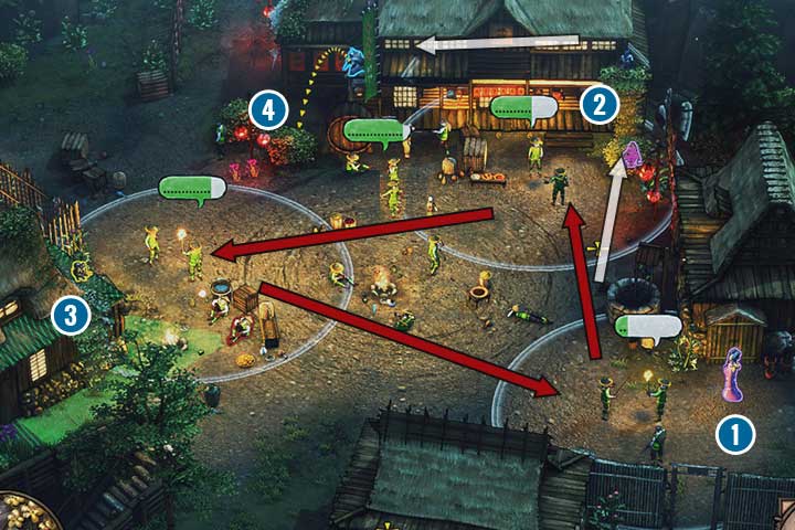 Let Aiko get the clothes - Mission 6 - Hida Village | Walkthrough - Campaign - Shadow Tactics: Blades of the Shogun Game Guide