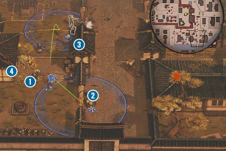 Now its time for Hayato and Mugen to do some work - Mission 8 - Kanazawa City | Walkthrough - Campaign - Shadow Tactics: Blades of the Shogun Game Guide