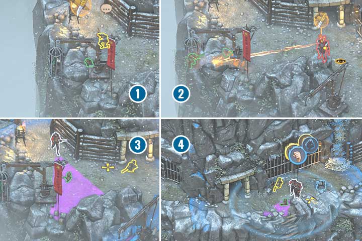 First, summon Kuma - the animal will bring you bullets for the musket - Mission 10 - Mount Tsuru (Prison) | Walkthrough - Campaign - Shadow Tactics: Blades of the Shogun Game Guide