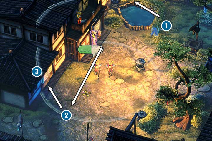 Time for some eavesdropping - Mission 11 - Matsuyama City | Walkthrough - Campaign - Shadow Tactics: Blades of the Shogun Game Guide