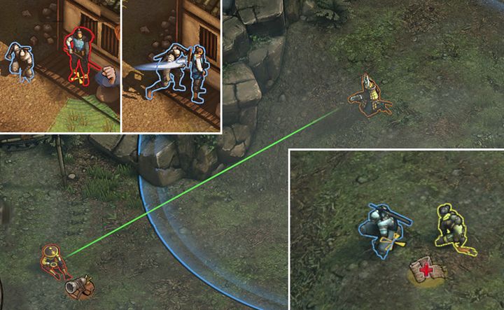 Using pistols, first aid kits, and stunning enemies - Characters and skills - Advice and gameplay description - Shadow Tactics: Blades of the Shogun Game Guide