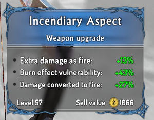 Statistics presented here are the bonus effects that you receive after you upgrade the weapon - Inventory - Character development - Shadow Warrior 2 Game Guide